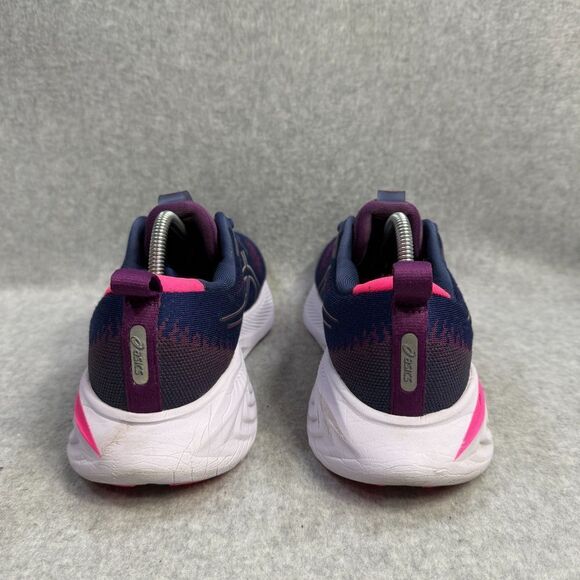 Asics Women's Athletic Shoes - Navy and Pink - Picture 5 of 9